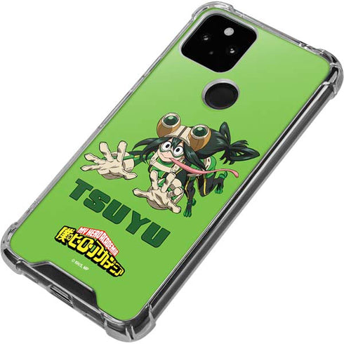 My Hero Academia Tsuyu Season 5 Google Pixel 5 Clear Case